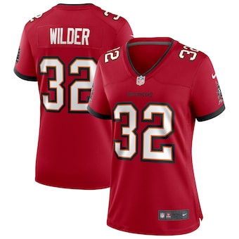 womens nike james wilder red tampa bay buccaneers game retir